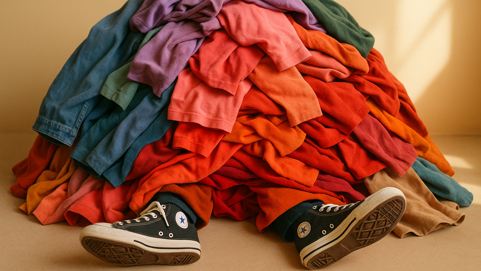 cette image avec des couleur de vetement varié