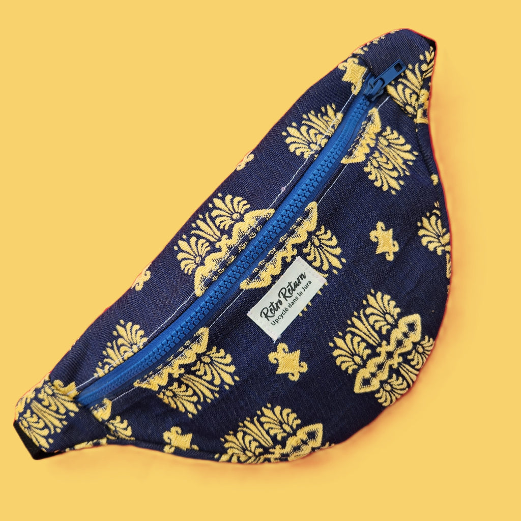 Sac banane "Sultan bleu"